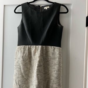 Black and gold tweed Shoshannah dress. Size 4.